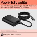 HP 65W (45W+20W) GaN USB-C kompiuterio pakrovėjas