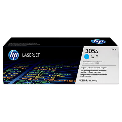 HP 305A LaserJet žydra (Cyan) tonerio kasetė 