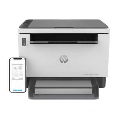 HP LaserJet Tank 1604w MFP nespalvotas dažais užpildomas lazerinis spausdintuvas 