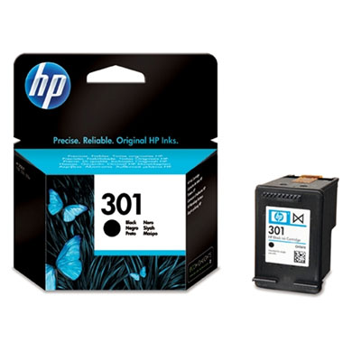 HP 301 juodo (Black) rašalo kasetė 